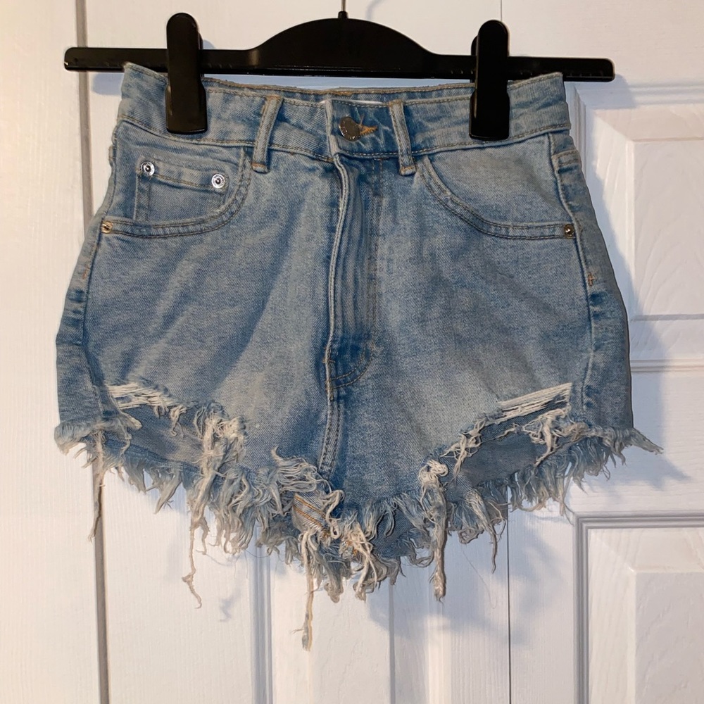 Zara denim shorts
